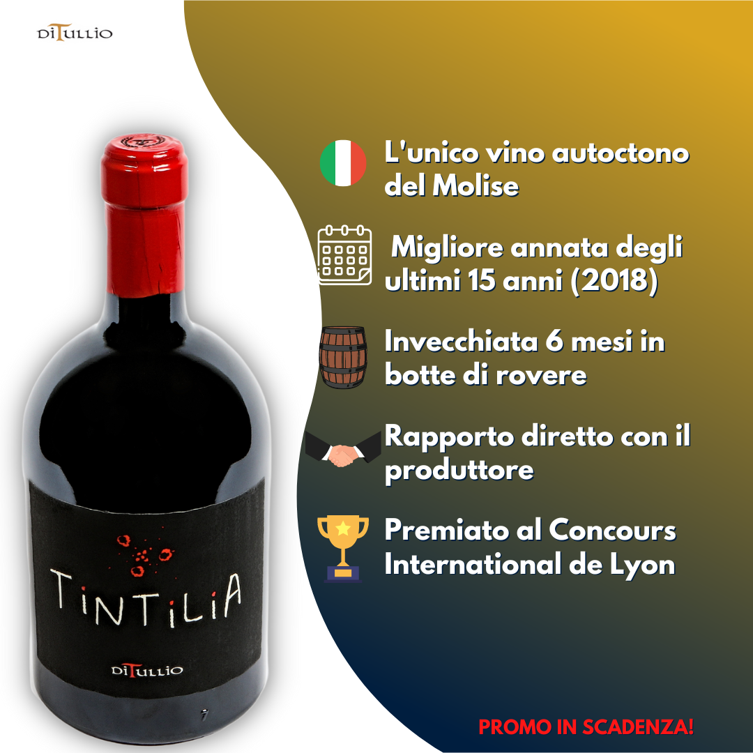 TINTILIA DOC DEL MOLISE 2017 (Box 3 Flaschen)